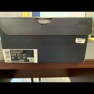 Men’s Nike Air Force 1/ safety orange sail